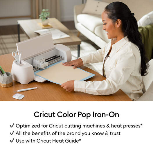 Cricut&reg; Color Pop Iron-On (12 in x 19 in)