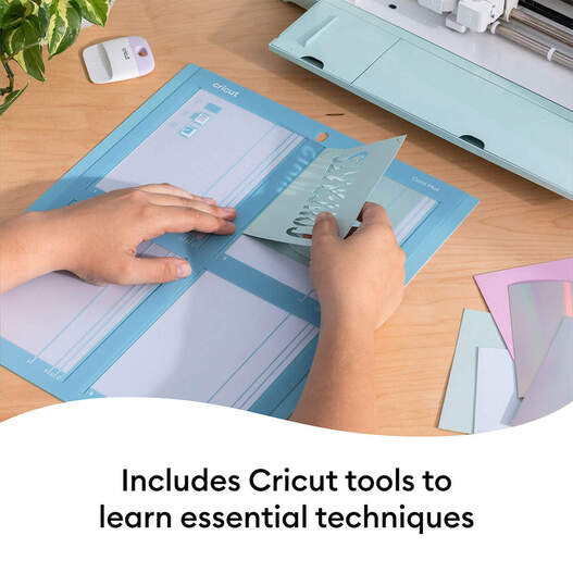Cricut Maker® 3 Bundled with Vinyl, Iron-On & Paper Learning Kits