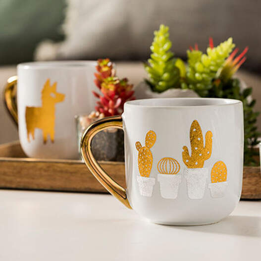 Cricut® Textured Metallic Vinyl – Permanent, Luxe Sampler - 12 in x 12 in (6 ct)