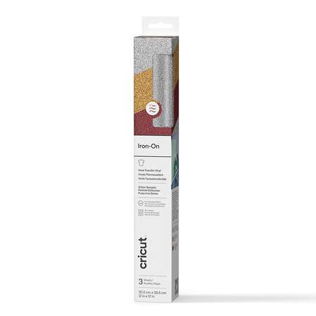 Cricut® Glitter Iron-On, Sangria Sampler (3 ct)