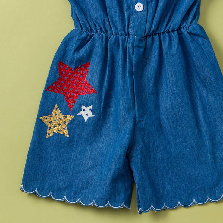 Glitter Iron-On Mesh Stars Glitter Iron-On Mesh Stars