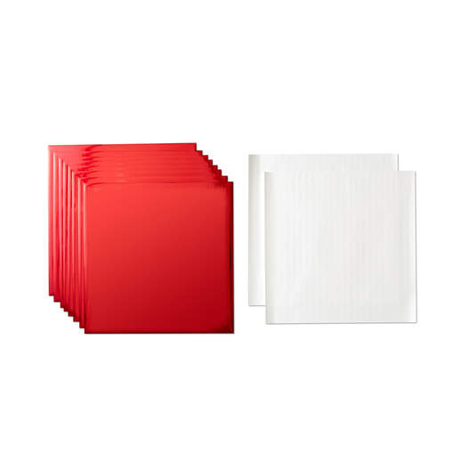 Foil Transfer Sheets, Red (8 ct)