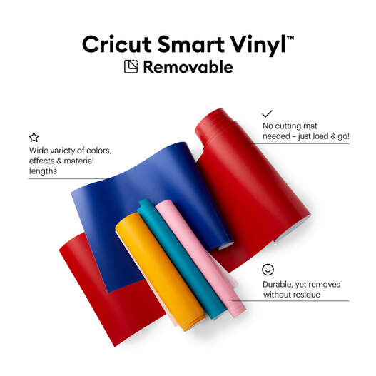 Cricut Smart Vinyl - Removable, 3 Feet Long for DIY Crafts