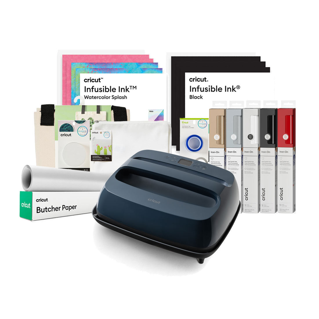 Cricut EasyPress® SE – 12 in x 10 in, Slate Blue + Everything