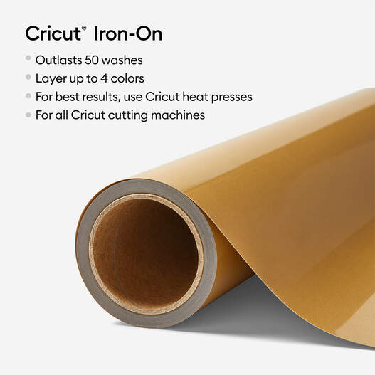  Cricut Everyday Iron On - 12” x 12 6 Sheets - Includes Black &  White - HTV Vinyl for T-Shirts - Use with Cricut Explore Air 2/Maker -  Basics Bundle