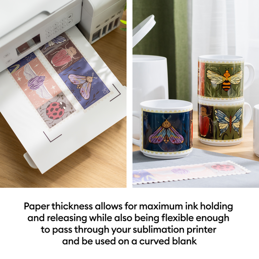 Cricut® Sublimation Printer Paper - 8.5 in x 11 in (100 ct)