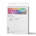 Cricut&reg; Extra Fine Point Pens 0.3 mm, Ultimate Sampler (30 ct) + Adapter
