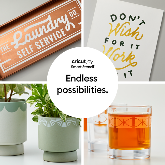 Cricut Joy&trade; Smart Stencil&trade; Matless Flexible Stencil Film (10 ft)