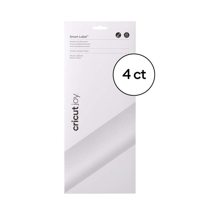 Cricut Joy™ Smart Label™ Writable Vinyl – Permanent, White