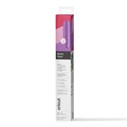 Cricut&reg; Smart Vinyl&trade; Shimmer Matless Permanent Vinyl, Sampler - 13 in x 12 in (3 ct)