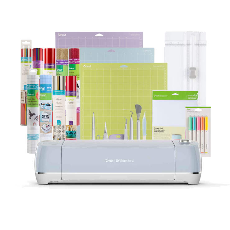 Cricut Explore Air™ 2, Blue + Everything Bundle Cricut Explore Air™ 2, Blue + Everything Bundle