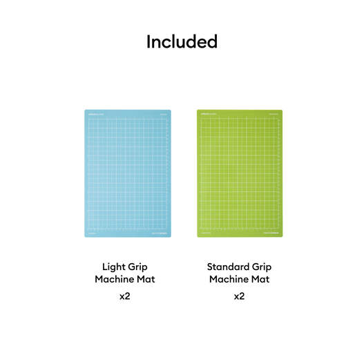 Machine Mat Variety Pack, 8.5" x 12" (4 ct) Machine Mat Variety Pack, 8.5" x 12" (4 ct)