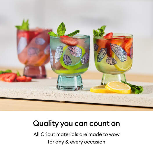 Printable Waterproof Holographic Sticker Set - US Letter (5 ct)