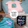 Cricut&reg; Printable Iron-On Holographic &ndash; 8.5 in x 11 in (4 ct)