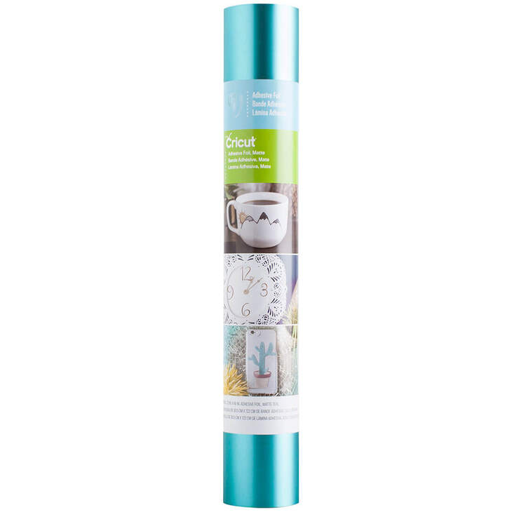 Adhesive Foil Matte, Teal Adhesive Foil Matte, Teal