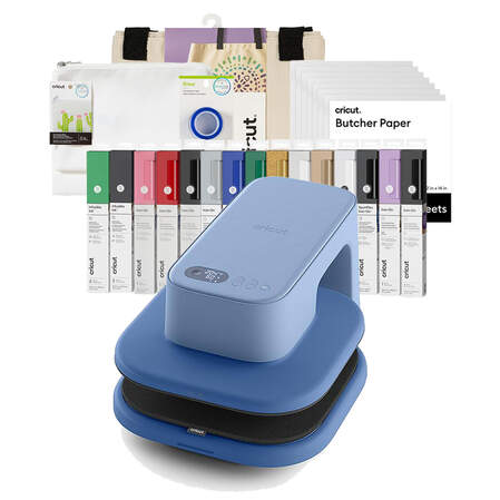 Cricut AutoPress&trade; 2 - 12 x 12, Powder Blue + Everything Bundle