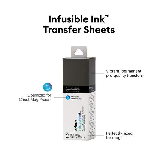 Infusible Ink™ Transfer Sheets, Warm Grey (2-Pack)