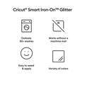 Smart Iron-On™ Glitter (25 in x 12 ft)