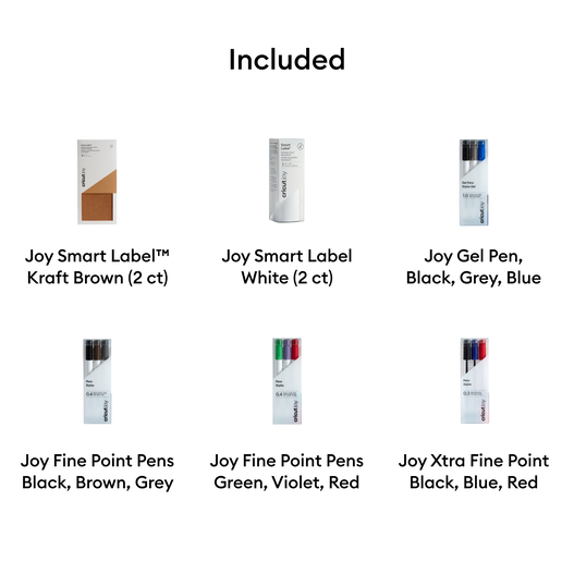Joy Label Making Bundle Materials Joy Label Making Bundle Materials