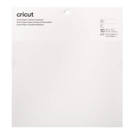 Smart Paper&trade; Sticker Cardstock, White