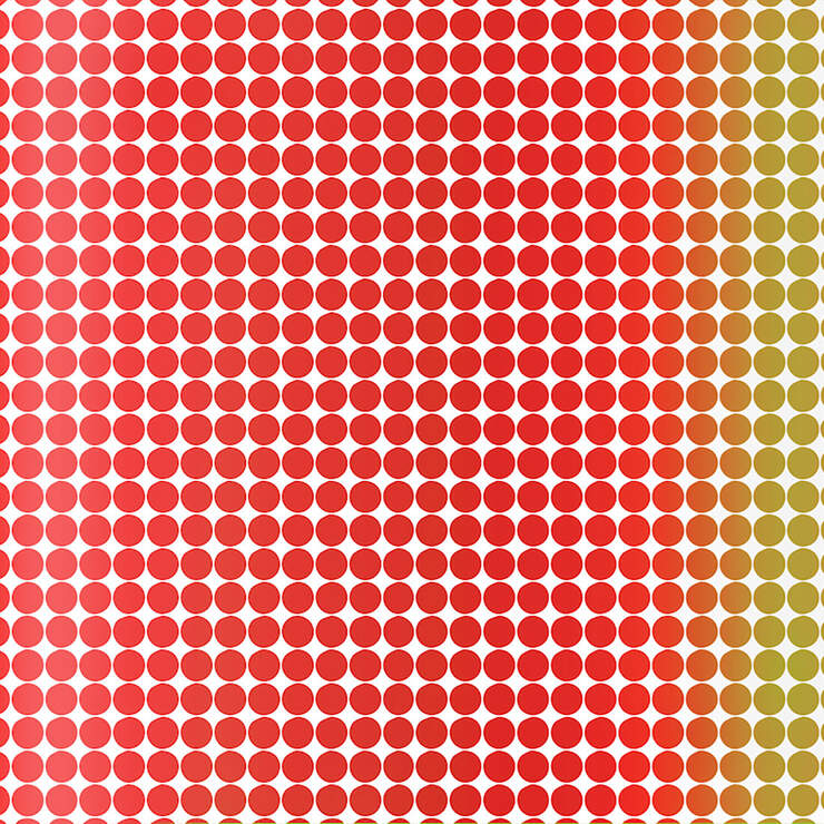 Premium Vinyl™ Holographic Mosaic Circles - Permanent, Cherry Premium Vinyl™ Holographic Mosaic Circles - Permanent, Cherry