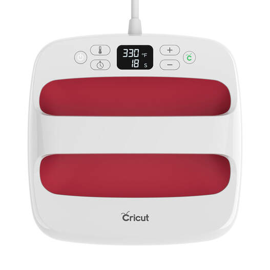 Cricut easypress 2 raspberry 9 x 9 everything iron on bundle