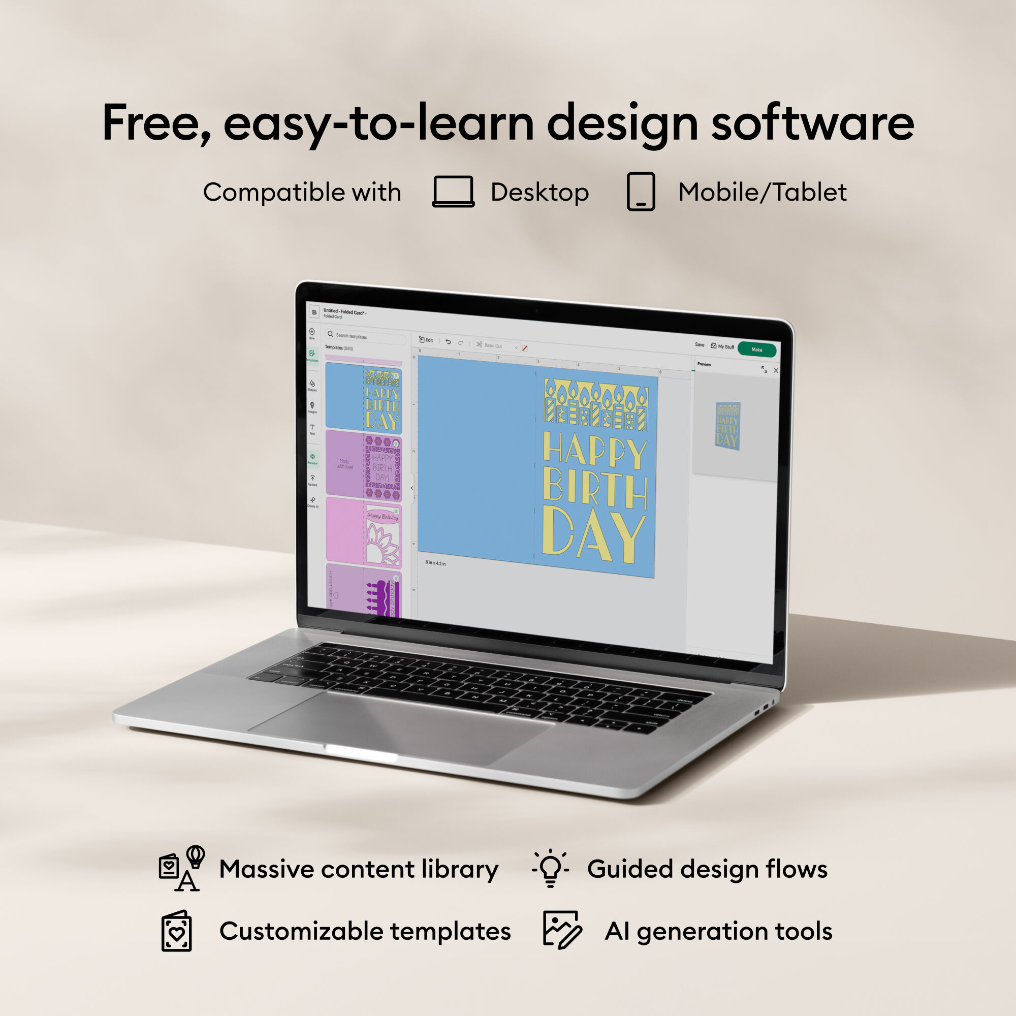 Cricut® Maker 4 + Everything Bundle | Get All the Tools You Need