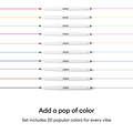 Cricut® Dual-Sided Markers, Ultimate Set (20 ct)