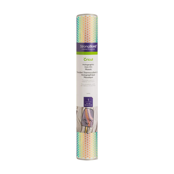Holographic Iron-On Mosaic Circles Holographic Iron-On Mosaic Circles