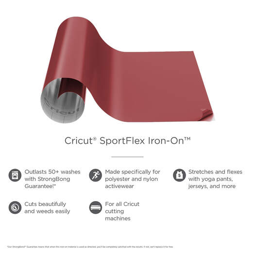 SportFlex Iron-On™, Wine