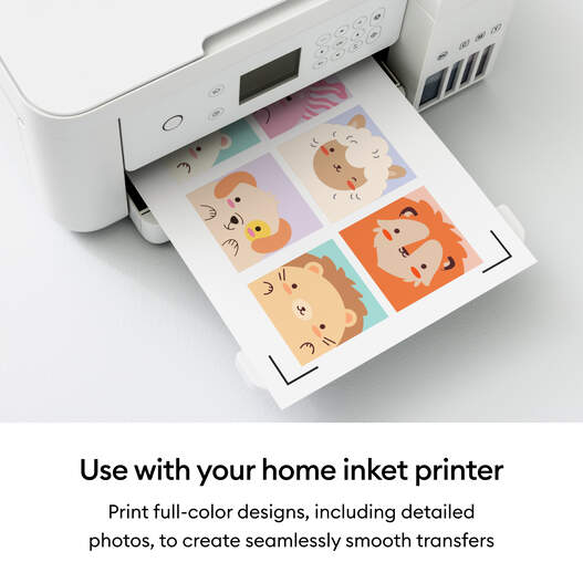 Cricut&reg; Printable Iron-On Holographic &ndash; 8.5 in x 11 in (4 ct)