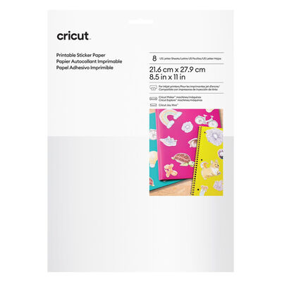 Printable Sticker Paper - US Letter (8 ct)