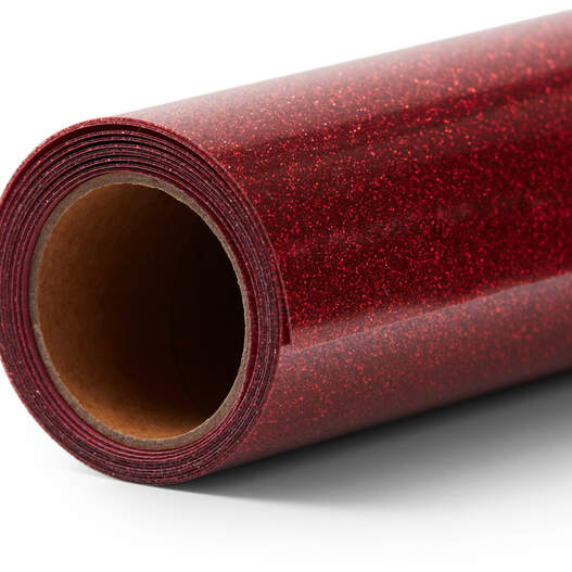 Glitter Iron-On (5 ft), Red