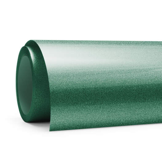 Glitter Iron-On, Jade