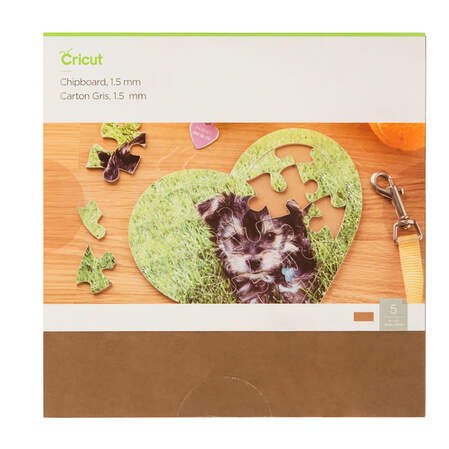 Cricut Chipboard, Kraft  - 1.5 mm