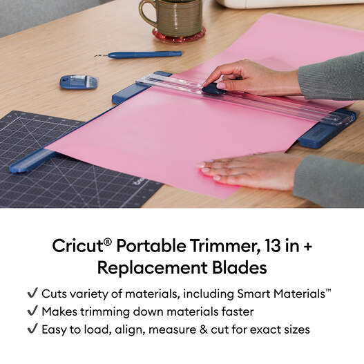 Cricut&reg; Portable Trimmer, 13 in + Replacement Blades (2 ct)