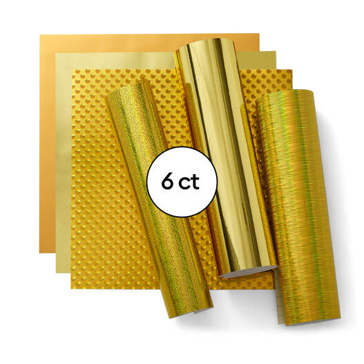 Golden Yellow Heat Transfer Vinyl Sheets By Craftables