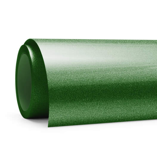 Glitter Iron-On, Green