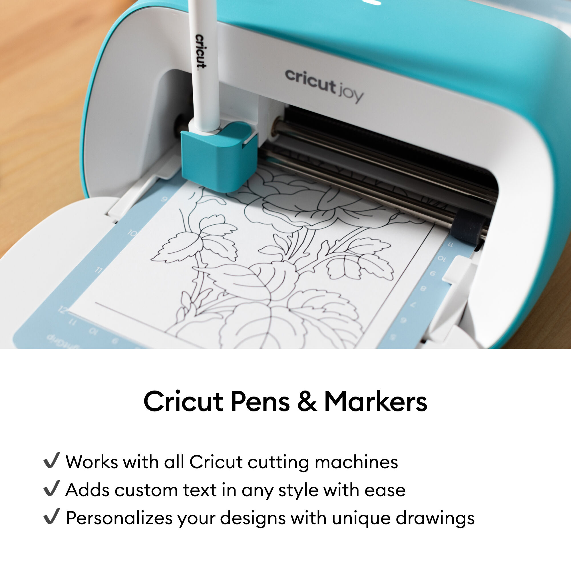 Cricut® Multi Pen Set, Black (3 ct) + Adapter | Cricut Shop