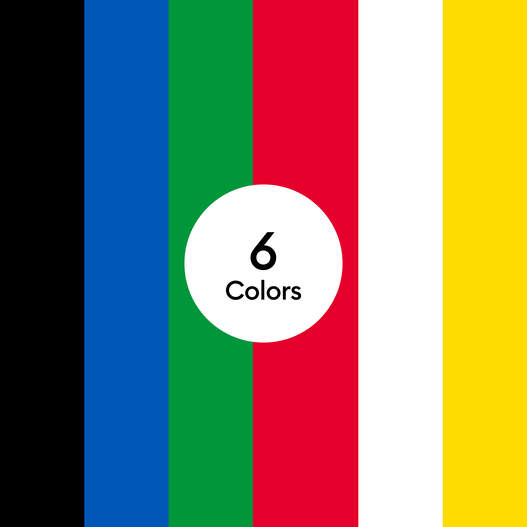 Cricut® Puff Iron-On, Classics Sampler - 12 in x 12 in (6 ct)