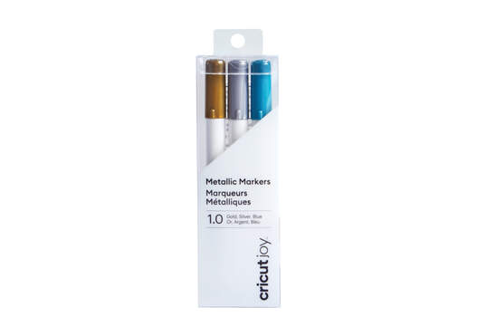  Sharpie Metallic Fine Point Permanent Markers 3/Pkg-Gold,  Silver & Bronze : Office Products