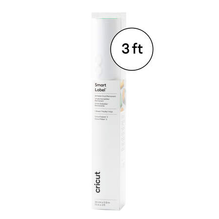 Smart Label&trade; Writable Vinyl &ndash; Permanent, White (3 ft)