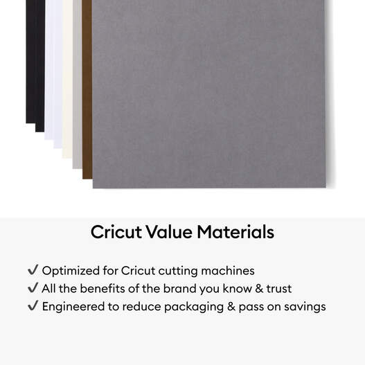 Value Cardstock, Neutrals Sampler - 8.5 in x 11 in (80 ct)