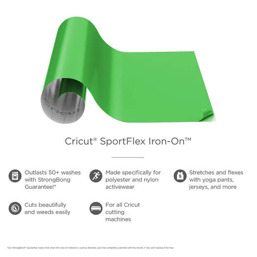 Cricut Sportflex Iron On Sampler Classics