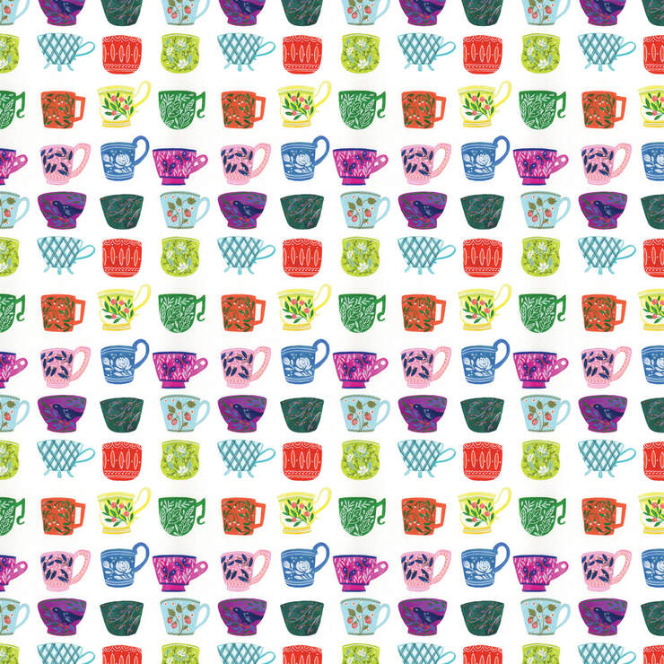 Premium Vinyl™ Patterned Sampler, Natalie Malan Housewarming - Removable Premium Vinyl™ Patterned Sampler, Natalie Malan Housewarming - Removable