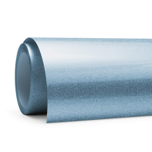 Glitter Iron-On, Deep Sky