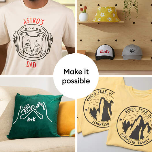 Cricut® Smart Iron-On™ Matless Heat Transfer Vinyl, Variety Sampler - 13 in x 12 in (12 ct)