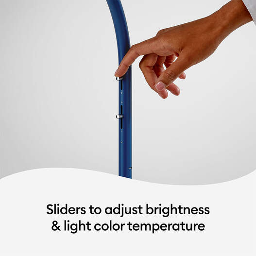 Cricut Bright™ 360, Ultimate LED Table Lamp - Indigo