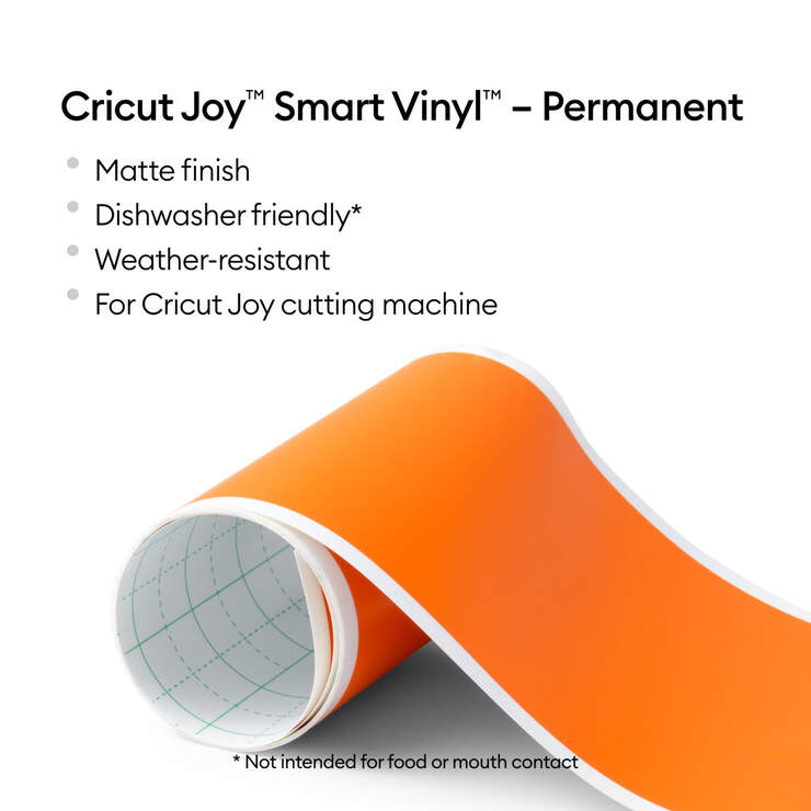 Cricut Joy™ Smart Vinyl™ – Permanent, Orange