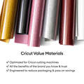 Value Glitter Iron-On (10 in x 8 ft)